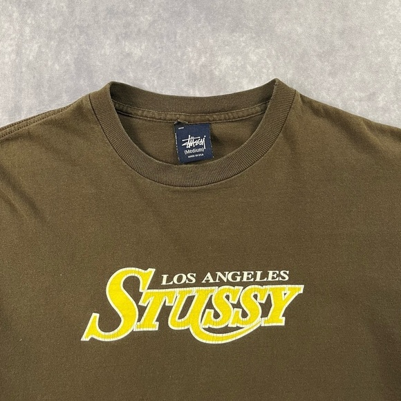 Vintage Stussy Lakers parody tee 90s M Szechuan - Picture 3 of 5